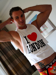 Straight jock Bailey Morgan strips for Zac by Bentley Race by Bentley Race image #1
