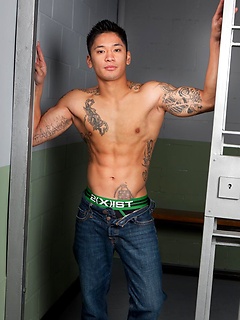 Josh blows Christian in jail. by Randy Blue by Randy Blue image #4