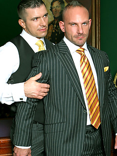 Two muscle hunks Samuel Colt and Rob Nelson fuck by Men at Play by Men at Play image #4