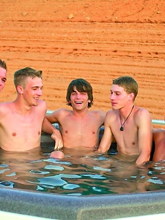 Five horny boys have sex outdoors by Jocks Studios by Jocks Studios image #6