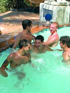 Hot jocks and studs gay orgy. Sebastian Keys, Jeremy Fox, Stefano Ricci, Ricky Larkin, Jake Lyons and Dex Carter