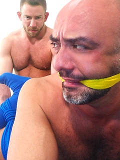 Shay Michaels and Brian Davilla - bondage and facial by Bound Jocks by Bound Jocks image #3
