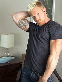 Patrick O'Brien is a super sexy Brit with a seductive accent, and a chiseled body and big thick cock to back it up.
