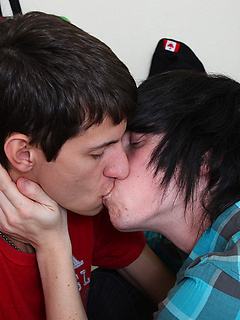 Tyler Bolt seduces his fuck friend Mike into sucking his hot emo cock! by LollipopTwinks by LollipopTwinks image #3
