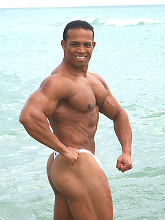 Emilio Santana, hot latino bodybuilder by Muscle Hunks by Muscle Hunks image #4
