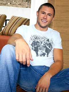 Ash Taylor has such a handsome look about him.  That smile of his could brighten anyone\\\'s day and his sexy smooth body is gonna have all the horn