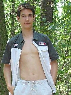 Cute czech twink posing nakerd outdoors by Czech Boys by Czech Boys image #2