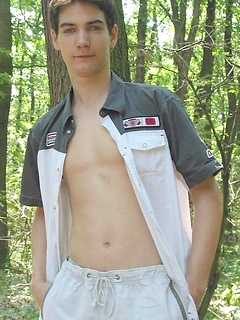 Cute czech twink posing nakerd outdoors by Czech Boys by Czech Boys image #3
