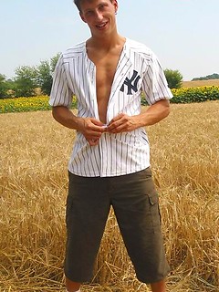 Cute jock shows his sexy ripped body outdoors by Czech Boys by Czech Boys image #3
