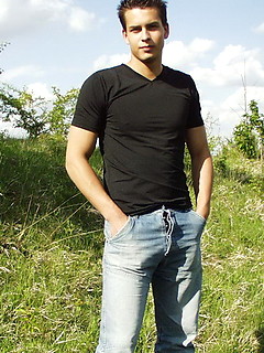 Czech boy jerking off outdoors by Czech Boys by Czech Boys image #6