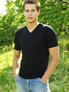 Czech boy jerking off outdoors by Czech Boys by Czech Boys image #7