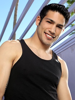Robby Vega has such a handsome face and a beautiful college jock body with patches of lush dark hair in all the right places. by Randy Blue by Randy Blue image #1