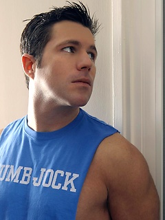 Donny Wright gets face fucked by Travis James then blows him, rims him, fucks his hot bubble butt and then shoots a nice thick creamy load all over hi by Randy Blue by Randy Blue image #3
