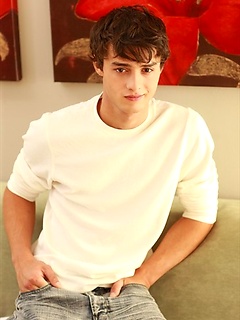 Hot young twink Andre Boleyn shows his rock hard cock by BelAmi Online by BelAmi Online image #1