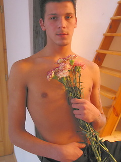 Hot brunette jacking off cock by Czech Boys by Czech Boys image #3