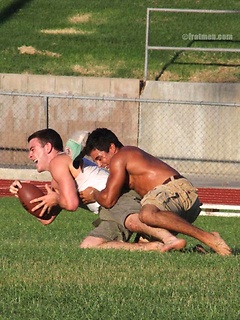 Kumar jacking off dick by Frat Men by Frat Men image #3