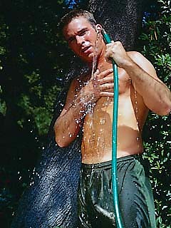 Dude working out outdoors by Frat Men by Frat Men image #6