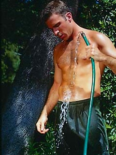 Dude working out outdoors by Frat Men by Frat Men image #7