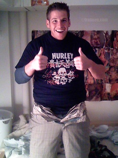 Nice collge dude posing by Frat Men by Frat Men image #6