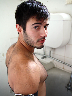 Hairy Muscular Stud Alexander Morales shows off in Leathers by Bentley Race by Bentley Race image #3