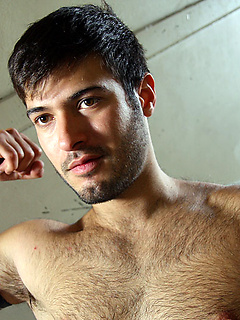 Hairy Muscular Stud Alexander Morales shows off in Leathers by Bentley Race by Bentley Race image #13
