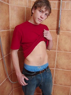 Muscled twink jerking off by Czech Boys by Czech Boys image #2