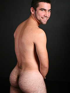 Tucker gets naked and strokes