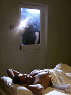 Intruder ass fucked by UKNakedmen by UKNakedmen image #1