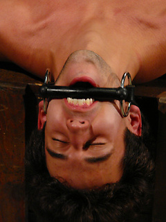 Nick Moretti uses and abuses Josh Slyman who is newcomer to BDSM and video. by Bound Gods by Bound Gods image #5