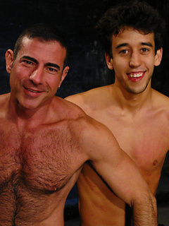 Nick Moretti uses and abuses Josh Slyman who is newcomer to BDSM and video. by Bound Gods by Bound Gods image #6