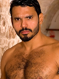 Hot hairy muscle men shows his cock and ass by LucasKazan by LucasKazan image #1