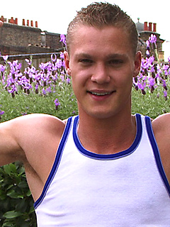 Hot amateur stud posing