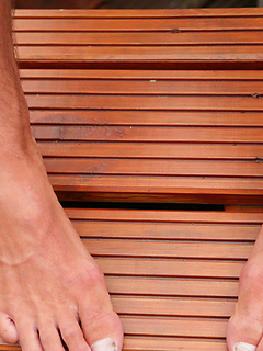 Footie Star Jay Showing off His Packed Jock Strap â€“ And a Cock That is Never Soft! by English Lads by English Lads image #10