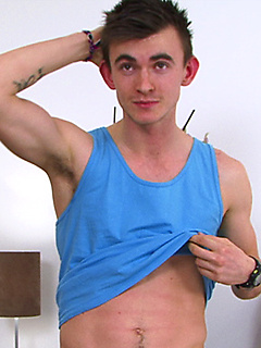 Straight Boxing Pro and PT Reece Shows off His Lean Body and Big Uncut Cock! by English Lads by English Lads image #3