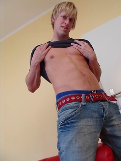 Blond twink strokes dick by Czech Boys by Czech Boys image #2