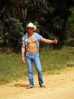 Troy and Chad fucking in Austalia's bush by Bentley Race by Bentley Race image #5
