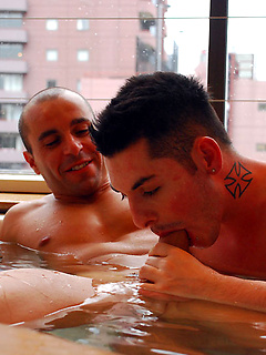 Marco and Clint having sex on a bed by Bentley Race by Bentley Race image #11