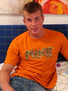 Muscle twink jerking off dick by Czech Boys by Czech Boys image #1