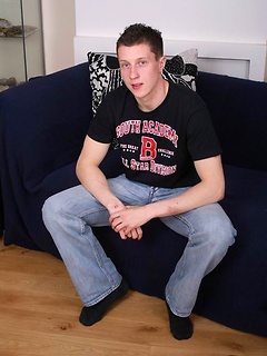 Thin brunette boy jacking off by Czech Boys by Czech Boys image #1