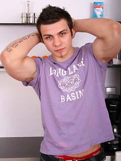 Muscle stud jacking off dick by Czech Boys by Czech Boys image #3