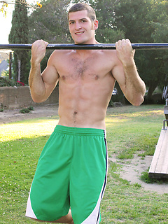 Hot stud Thomas workout outdoors and shows his cock by SeanCody by SeanCody image #4
