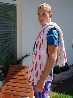 Cute czech boy posing naked outdoors by Czech Boys by Czech Boys image #1
