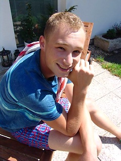 Cute czech boy posing naked outdoors by Czech Boys by Czech Boys image #2