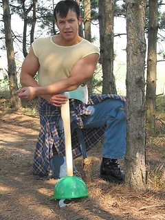 Muscle man from Czech posing naked by Czech Boys by Czech Boys image #1