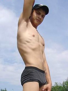 Cute euro jock outdoors by Czech Boys by Czech Boys image #5
