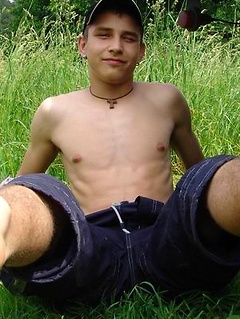 Cute euro jock outdoors by Czech Boys by Czech Boys image #11