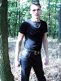Nasty guy plays outdoors by Czech Boys by Czech Boys image #1