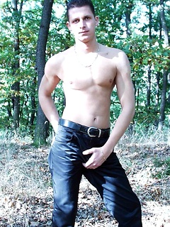 Nasty guy plays outdoors by Czech Boys by Czech Boys image #5