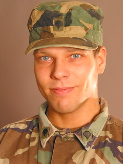 Czech soldier naked