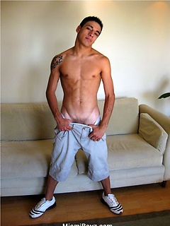 Latino twink Nico shows his sixpack and jacking off cock by Miami Boyz by Miami Boyz image #5